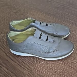 Camper men's Gray Slip-Ons‎ with elastic Straps and Smooth Upper size 44(11US)
